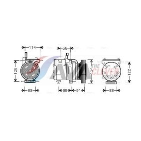 Compre Radiador de AVA COOLING SYSTEMS online para TRADE Camião de plataforma/chassis a preços moderados