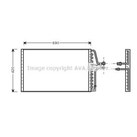 Compre Condensador, ar condicionado da AVA COOLING SYSTEMS PT5001 a um preço baixo por 993,34 €