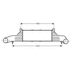 Ladeluftkühler für MERCEDES-BENZ von AVA COOLING SYSTEMS