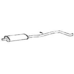 Mittelschalldämpfer für PEUGEOT von VEGAZ