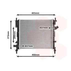 Achetez des Radiateur de chez VAN WEZEL en ligne pour StreetKA Cabriolet (RL2) à prix modérés