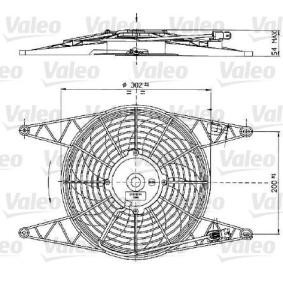 Kühlerlüfter 698425 von VALEO günstig für 152,41 € online kaufen