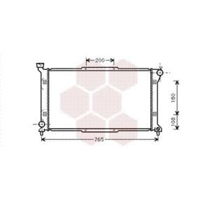 Kühler, Motorkühlung 51002036 von VAN WEZEL günstig für 153,66 € online kaufen