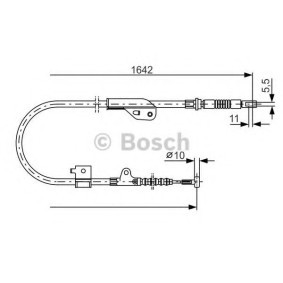 Handbremsseil 1 987 477 760 von BOSCH günstig für 19,83 € online kaufen