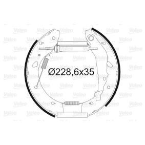 Achetez des Kit de freins, freins à tambours VALEO 554792 à prix pour 137,29 €
