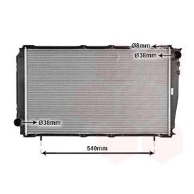 Kühler, Motorkühlung 51002043 von VAN WEZEL günstig für 188,22 € online kaufen
