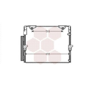 Compre Condensador de ar condicionado de VAN WEZEL online para LAND CRUISER (VDJ20_, UZJ20_) a preços moderados