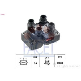 Zündspule 9.6199S von FACET günstig für 75,21 € online kaufen