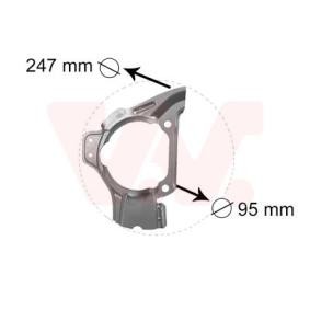 Compre Chapa deflectora, disco de travão da VAN WEZEL 1754372 a um preço baixo por 11,72 €