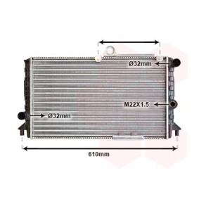 Compre Radiador de VAN WEZEL online para 33 Sportwagon (907B) a preços moderados