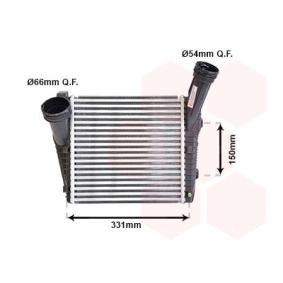 Ladeluftkühler 58004263 von VAN WEZEL günstig für 162,19 € online kaufen