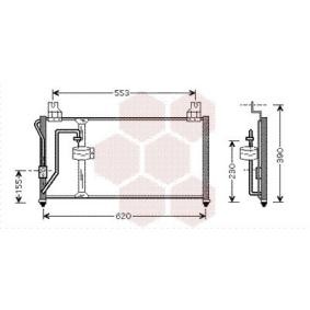 Compre Condensador, ar condicionado da VAN WEZEL 83005027 a um preço baixo por 238,83 €