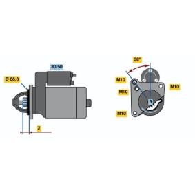 Anlasser für RENAULT von BOSCH