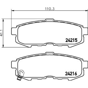 Lüfterrad, Motorkühlung für TOYOTA von HELLA