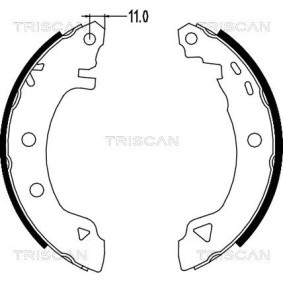 Bremstrommel 8120 43219 von TRISCAN günstig für 51,27 € online kaufen
