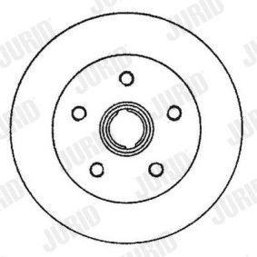 Bremsscheibe 561972J von JURID günstig für 78,90 € online kaufen
