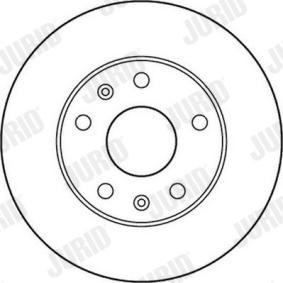 Bremsscheibe 562153JC von JURID günstig für 32,68 € online kaufen