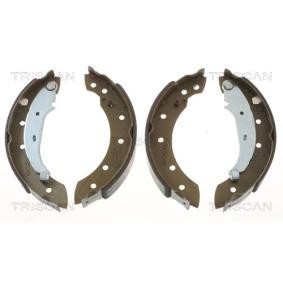 Bremsbackensatz 8100 10572 von TRISCAN günstig für 34,95 € online kaufen