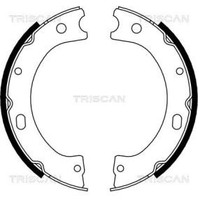 Bremsbackensatz, Feststellbremse für NISSAN von TRISCAN