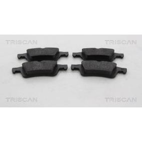 Bremsbeläge 8110 16025 von TRISCAN günstig für 39,34 € online kaufen