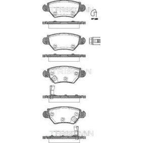 Bremsbeläge 8110 24013 von TRISCAN günstig für 31,95 € online kaufen