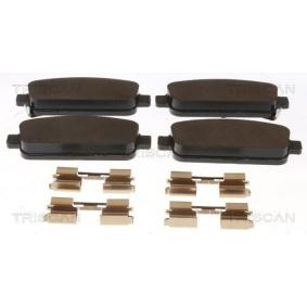 Bremsbeläge 8110 24041 von TRISCAN günstig für 44,17 € online kaufen