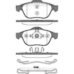 Bremsbeläge 8110 25012 von TRISCAN günstig für 47,55 € online kaufen