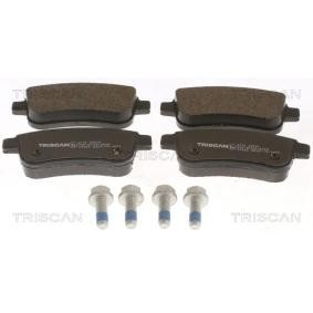 Bremsbeläge 8110 25034 von TRISCAN günstig für 26,48 € online kaufen