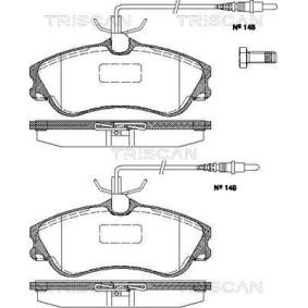 Bremsbeläge 8110 28008 von TRISCAN günstig für 29,47 € online kaufen