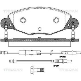 Bremsbeläge 8110 28018 von TRISCAN günstig für 46,20 € online kaufen