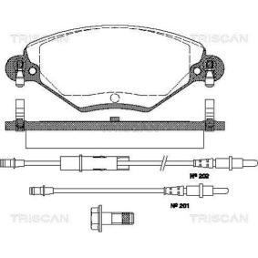 Bremsbeläge 8110 28019 von TRISCAN günstig für 48,71 € online kaufen