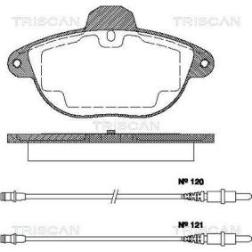 Bremsbeläge 8110 38003 von TRISCAN günstig für 30,39 € online kaufen