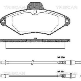 Bremsbeläge 8110 38156 von TRISCAN günstig für 37,22 € online kaufen