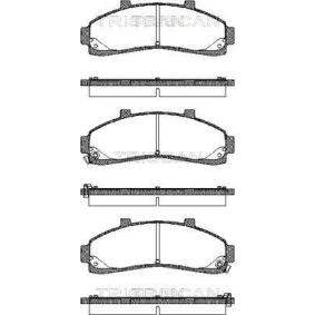 Bremsbeläge 8110 50009 von TRISCAN günstig für 41,81 € online kaufen