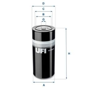 Kraftstofffilter für VOLVO von UFI