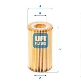 Comprar Filtro de aceite de UFI 25.002.00 a bajo precio de 24,20 €