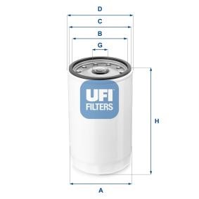 Comprar Filtro hidráulico, dirección de UFI 80.043.00 a bajo precio de 16,07 €