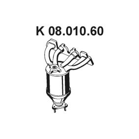 Katalysator 08.010.60 von EBERSPÄCHER günstig für 530,15 € online kaufen
