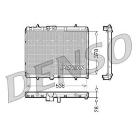 Kühler, Motorkühlung DRM07015 von DENSO günstig für 122,74 € online kaufen