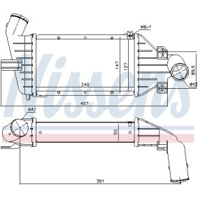 Ladeluftkühler 96863 von NISSENS günstig für 91,15 € online kaufen