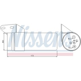 Ladeluftkühler 96694 von NISSENS günstig für 89,35 € online kaufen