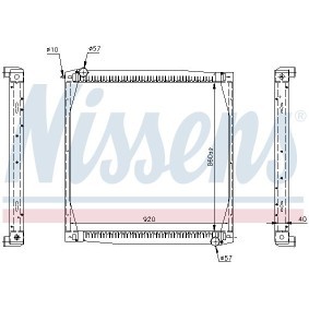 Kühler, Motorkühlung 64183 von NISSENS günstig für 84,44 € online kaufen