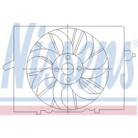 Kühlerlüfter 85291 von NISSENS günstig für 625,22 € online kaufen