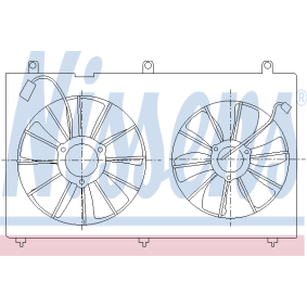 Kühlerlüfter 85270 von NISSENS günstig für 84,54 € online kaufen