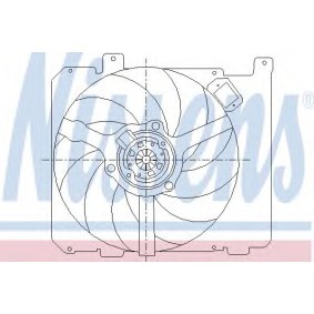 Kühlerlüfter 85049 von NISSENS günstig für 82,32 € online kaufen