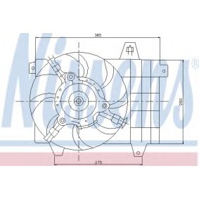 Kühlerlüfter 85072 von NISSENS günstig für 113,34 € online kaufen