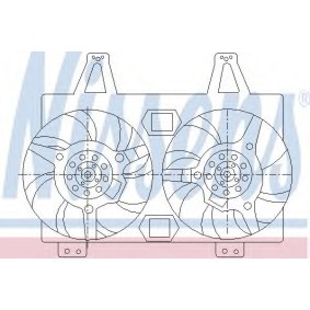 Kühlerlüfter 85423 von NISSENS günstig für 47,50 € online kaufen