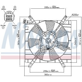 Kühlerlüfter 85414 von NISSENS günstig für 139,51 € online kaufen