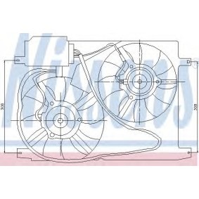 Kühlerlüfter 85169 von NISSENS günstig für 533,28 € online kaufen