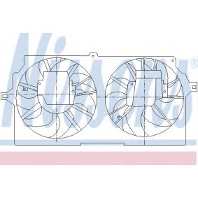 Kühlerlüfter 85408 von NISSENS günstig für 60,97 € online kaufen